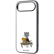iPhone Air用 トムとジェリー maru 衝撃吸収 バンパー ハイブリッドケース ハンマー_3 IQ-WP54K4TB/TJ93