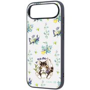 iPhone Air用 猫のダヤン maru 衝撃吸収 バンパー ハイブリッドケース ダヤン_朝露の森 IQ-IP54K4TB/DY6