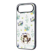 iPhone Air用 猫のダヤン maru 衝撃吸収 バンパー ハイブリッドケース ダヤン_朝露の森 IQ-IP54K4TB/DY6