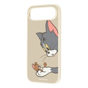 iPhone Air用 トムとジェリー maru 衝撃吸収 バンパー ハイブリッドケース トムとジェリー_キャッチ IQ-WP54K4TW/TJ42