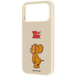 iPhone 17 Pro Max用 トムとジェリー maru 衝撃吸収 バンパー ハイブリッドケース ジェリー_スタンダード2 IQ-WP55K4TW/JRA3