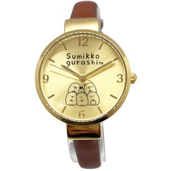 Sumikkogurashi(すみっコぐらし)レディース レザーベルト カジュアルウォッチ WW20101SXSG
