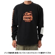 Space Booby Brushed L/S T-Shirt メンズ カットソー BK（K001） Lサイズ CH01-2633