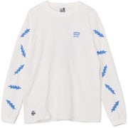 カセキパターンブラッシュドLST メンズ カットソー WH(W001) Mサイズ CH01-2636