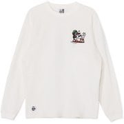 かせきさいだぁアラカルト2ブラッシュドロングスリーブTシャツ メンズ カットソー White(W001) Lサイズ CH01-2637