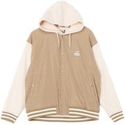 スタジアムフーディ レディース パーカー Beige/White（B098） WMサイズ CH10-1523