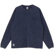 キャニオンランズブービーフェイスエンブロイダリーロングスリーブTシャツ メンズ カットソー Navy（N001） Mサイズ CH01-2654