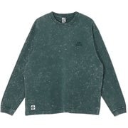 キャニオンランズブービーフェイスエンブロイダリーロングスリーブTシャツ メンズ カットソー Green(M001) Mサイズ CH01-2654