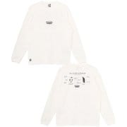 リミテッドブラッシュドロングスリーブTシャツ メンズ カットソー White(W001) Mサイズ CH01-2660