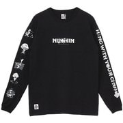 ザニンジャブラッシュドロングスリーブTシャツ メンズ カットソー Black(K001) Lサイズ CH01-2662