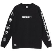 ザニンジャブラッシュドロングスリーブTシャツ メンズ カットソー Black（K001） Lサイズ CH01-2662