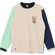 アートブービーブラッシュドロングスリーブTシャツ メンズ カットソー Mint Crazy(C110) Mサイズ CH01-2664