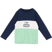 キッズカーンズパネルロングスリーブTシャツ キッズ トップス 長袖 Navy/White（N096） Kid'sMサイズ（100-115cm） CH21-1412