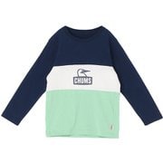 キッズカーンズパネルロングスリーブTシャツ キッズ トップス 長袖 Navy/White（N096） Kid'sMサイズ（100-115cm） CH21-1412