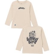 キッズアイムノットアペンギンブラッシュドロングスリーブTシャツ キッズ トップス 長袖 Greige(G057) Kid'sLサイズ(115-130cm) CH21-1416