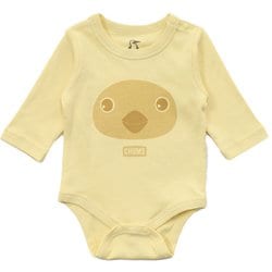 ベビーブービーフロントフェイスロングスリーブロンパース ベビー ロンパース Cream（W105） 80サイズ CH27-1041