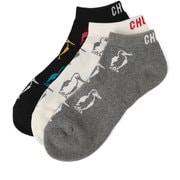3Pブービーアンクルソックス ユニセックス ソックス Mサイズ(25-27cm) CH06-1127