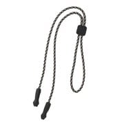 ユニバーサルフィット3mmロープ 眼鏡ストラップ Black/Dark Gy/LT Gy(U863) CH61-1186