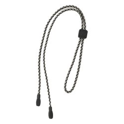 スリップフィット3mmロープ 眼鏡ストラップ Black/Dark Gy/LT Gy（U863） CH61-1187