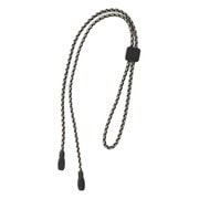 スリップフィット3mmロープ 眼鏡ストラップ Black/Dark Gy/LT Gy(U863) CH61-1187