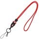ランヤードロープ ストラップ Red（U102） CH61-1196
