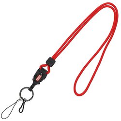 ランヤードロープ ストラップ Red（U102） CH61-1196