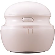 毛玉取り 電動 乾電池式 コンパクト 6枚刃 毛玉クリーナー 着たままアタッチメント付 衣類 薄手セーター対応 ピンク TKD45A-P