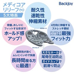 backjoy メディコアリリーフPROミニ　ブラック バックジョイ メディコアリリーフ PRO グレー ブラック BackJoy