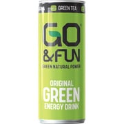 GF-J-002 GO&FUN ゴーアンドファン GREEN ENERGY DRINK 250ml