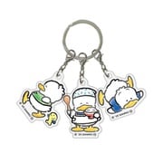 APKL-002 サンリオキャラクターズ 3連アクリルキーホルダー あひるのペックル 35th B