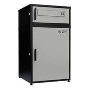 ポスト付き宅配ボックス「デュオ」 パイクスピーク グレー P0316TBD02-GRY