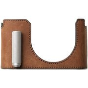 LEICA Q3/Q3 43用 本革ケース ヴィンテージ風 シグニチャーグリップ クレイジーホース PTBL002