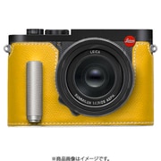 LEICA Q3/Q3 43用 本革ケース クラシック シグニチャーグリップ ブライトイエロー PTBL006
