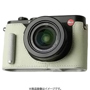 LEICA D-LUX8用 本革ケース クラシック メタルグリップ付 スパークリング/白ステッチ PTBE015