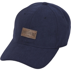 コーデュロイキャップ フリーサイズ(約56~59cm)ネイビー CPW25DNA