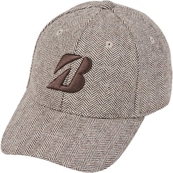 ヘリンボーンキャップ フリーサイズ（約56～59cm）ブラウン CPW25FBR