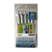 限定 ぺんてる 油性ボールペン FLOATUNE フローチューン 0.5mm 黒 5本セット ペペルル柄付箋付き XBZN205-A5F