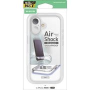 iPhone 17用 ケース ハイブリッド カバー 衝撃吸収 軽量 AirShock クリア PM-A25AHVAIR2CR