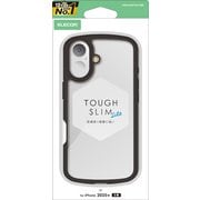 iPhone 17用 ケース ハイブリッド カバー 衝撃吸収 軽量 薄型 ストラップホール付 TOUGH SLIM LITE ブラック PMCA25ATSLFCBK