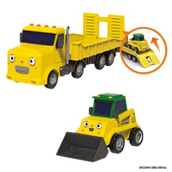 ちびっこバス タヨ おともだちミニカーダブルセット-バケット＆マック- 対象年齢：3歳～