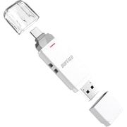 USB 3.2（Gen2） Type-C/Type-A両対応 スティック型SSD 500GB ホワイト SSD-SD500U3WA/C