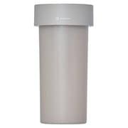 USB給電式 ファン内蔵ツインジェット加湿器 モカ LCAHF011-MO