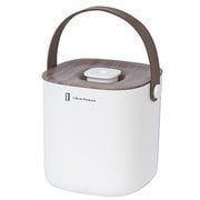 充電式ボックス型加湿器 Premium WOOD グレージュウッド LCAHF014-GW