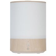 上部給水式 超音波加湿器 ライト付 Premium WOOD ホワイトウッド LCAHF016-WW