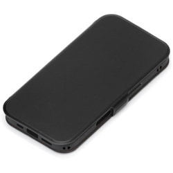 iPhone 17用 スリムフリップカバー ブラック PG-25AFP06BK