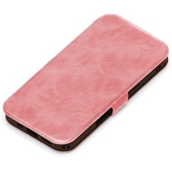 iPhone 17用 スリムフリップカバー ダスティピンク PG-25AFP07PK