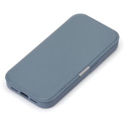 iPhone 17用 ガラスフリップケース ブルー PG-25AGF03BL