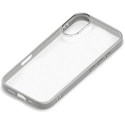 iPhone 17用 ガラススリムケース グレー PG-25AGT03GY