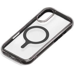 iPhone 17用 MagSafe対応 エアクッションケース グラファイト PG-25AMA01BK