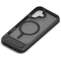 iPhone 17用 MagSafe対応 スタンド付ハイブリッドケース ブラック PG-25AMH05BK